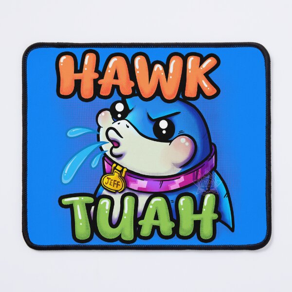 Item preview, Jeff the Land Shark "Hawk Tuah" T-shirt | funny T-shirt | Meme shirt | shark shirt | designed and sold by Starsdab.Designs.
