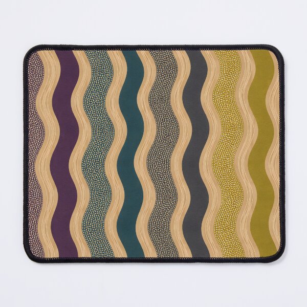 Item preview, Boho Wave Lines Pattern designed and sold by trendspatterns.