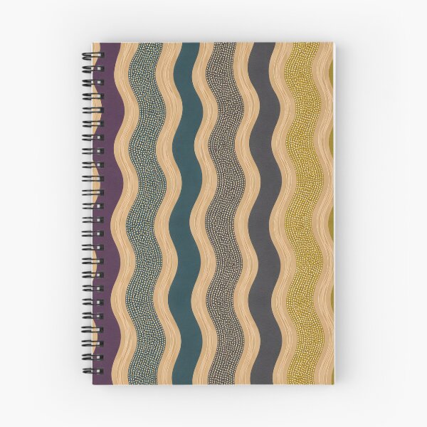 Item preview, Boho Wave Lines Pattern designed and sold by trendspatterns.