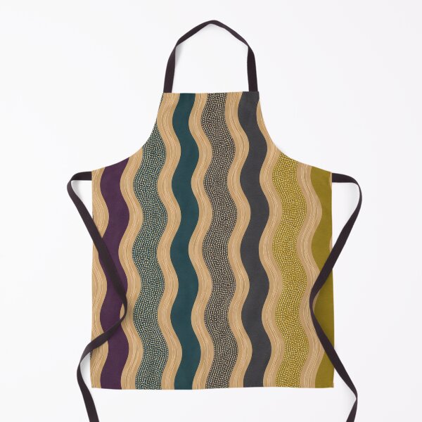 Item preview, Boho Wave Lines Pattern designed and sold by trendspatterns.