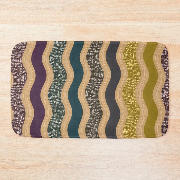 Item preview, Boho Wave Lines Pattern designed and sold by trendspatterns.