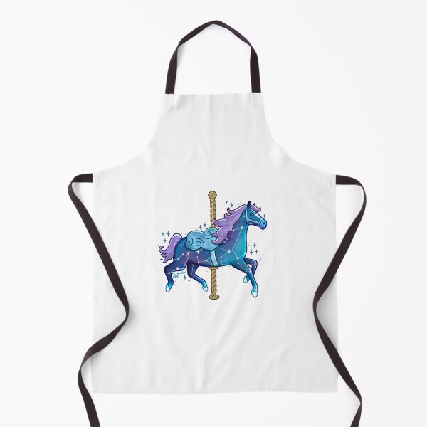 Item preview, Galaxy Carousel Horse designed and sold by scrambledpegs.