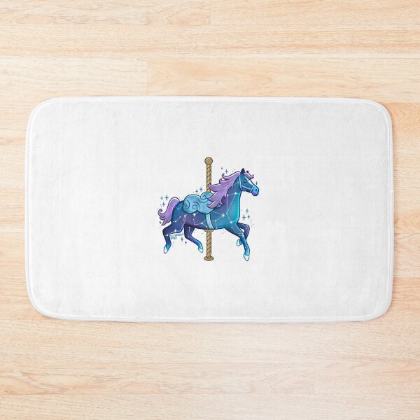 Item preview, Galaxy Carousel Horse designed and sold by scrambledpegs.
