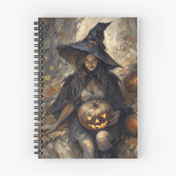 Item preview, Coquette Witch Halloween Jack O Lantern Autumn Art designed and sold by DarkHolyQueen.