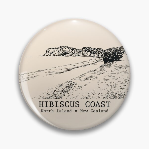 Item preview, Hibiscus Coast NZ - Vintage Ink Cityscape designed and sold by Lakeric.