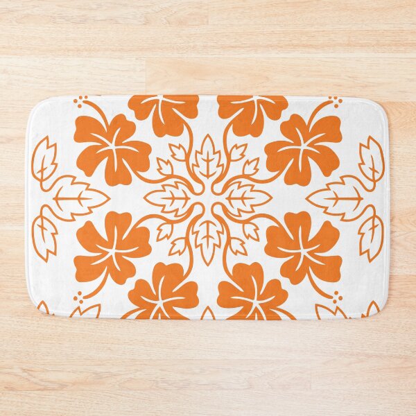 Item preview, Tifaifai Hibiscus – Polynesian Floral Pattern designed and sold by Tahitifaifai.