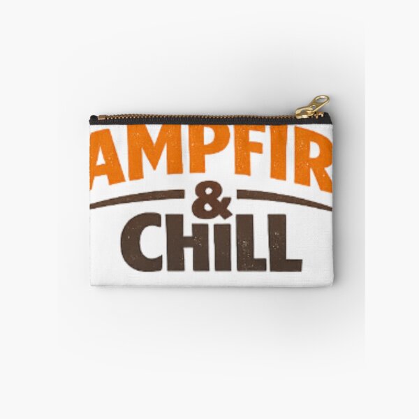 Item preview, Campfire & Chill Funny Camping Design designed and sold by ser-Ile.