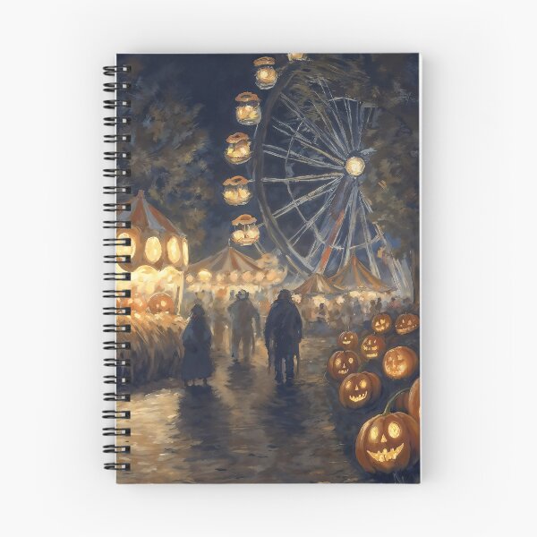 Item preview, Dark Carnival Halloween Ferris Wheel Pumpkin Art designed and sold by DarkHolyQueen.