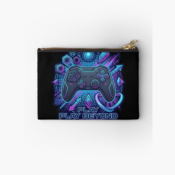 Item preview, Play Beyond Limits Neon Gaming Controller Cyberpunk Gamer T-Shirt | Esports Gaming Design designed and sold by Bhaskar Digital Art.