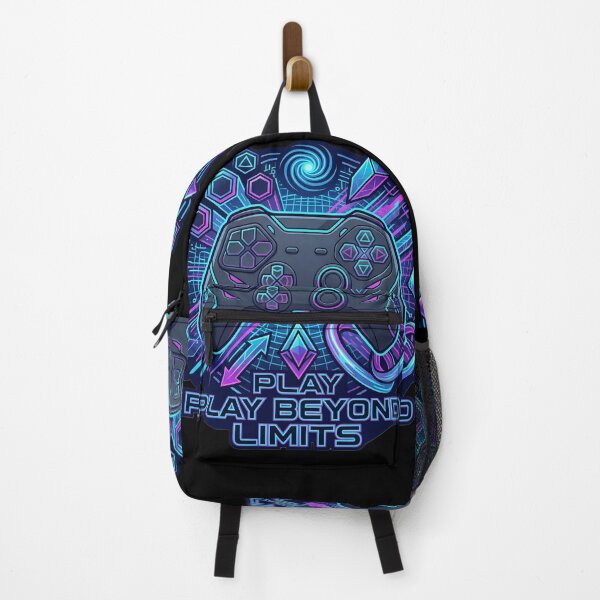 Item preview, Play Beyond Limits Neon Gaming Controller Cyberpunk Gamer T-Shirt | Esports Gaming Design designed and sold by Bhaskar Digital Art.