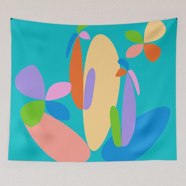 Item preview, Abstract Tropical Island designed and sold by Sharon Schwalbe.