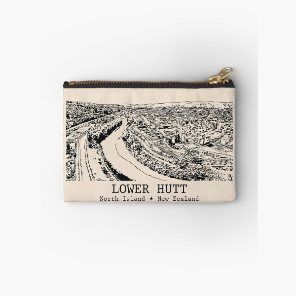 Item preview, Lower Hutt NZ - Vintage Ink Cityscape designed and sold by Lakeric.