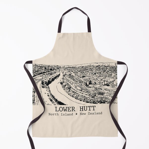 Item preview, Lower Hutt NZ - Vintage Ink Cityscape designed and sold by Lakeric.