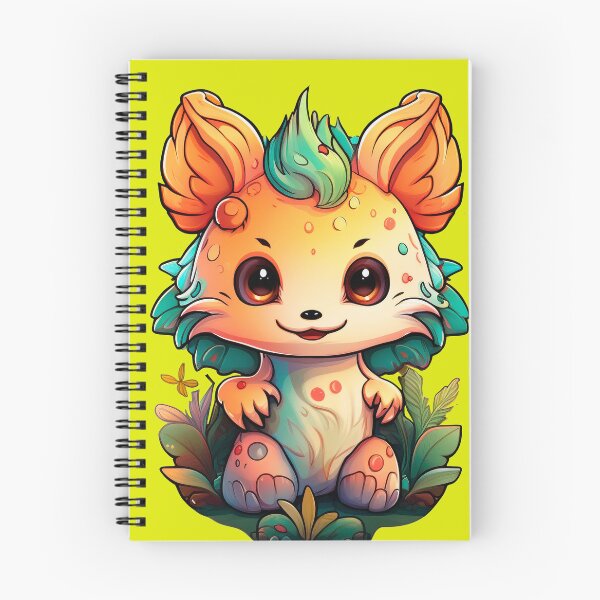 Item preview, Pippin -  Kawaii Creature - Cute Orange Fantasy Monster with Big Eyes designed and sold by Outlet Raloel.
