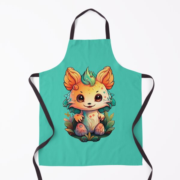 Item preview, Pippin -  Kawaii Creature - Cute Orange Fantasy Monster with Big Eyes designed and sold by Raloel Art.