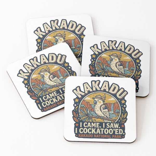 Item preview, Kakadu I Came I Saw I Cockatoo'ed National Park Aussie Australia Pun designed and sold by Yellowriversss.
