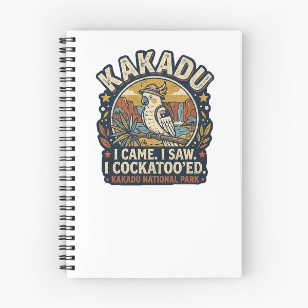 Item preview, Kakadu I Came I Saw I Cockatoo'ed National Park Aussie Australia Pun designed and sold by Yellowriversss.