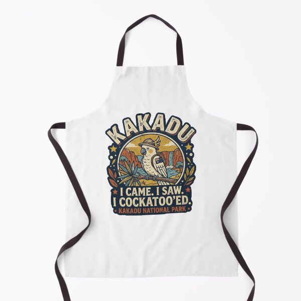 Item preview, Kakadu I Came I Saw I Cockatoo'ed National Park Aussie Australia Pun designed and sold by Yellowriversss.