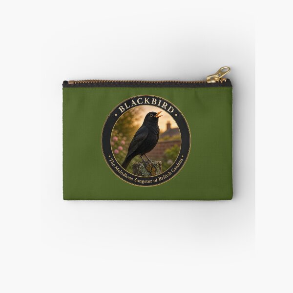 Item preview, Blackbird – The Melodious Songster of British Gardens designed and sold by The Digital Compass.