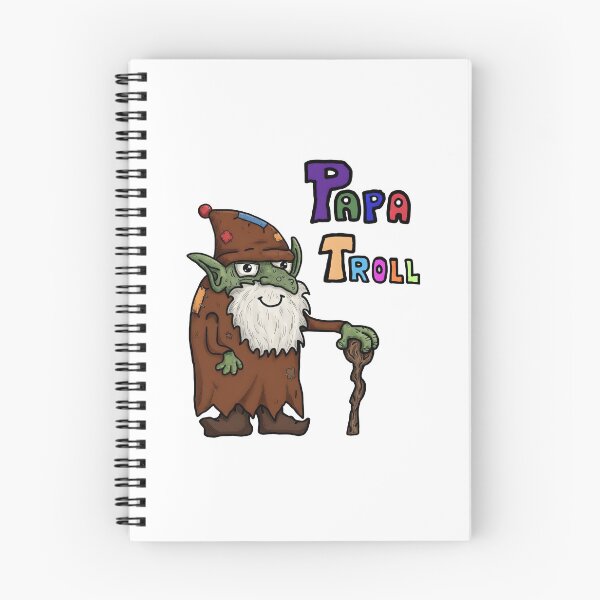 Item preview, Papa Troll Cartoon designed and sold by Murvel-Ink.