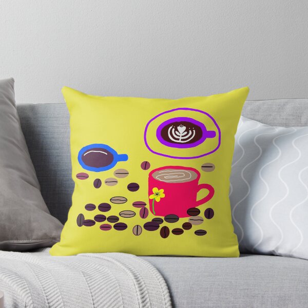 Item preview, Cute Coffee Cups and Coffee Beans Illustration designed and sold by neowana.