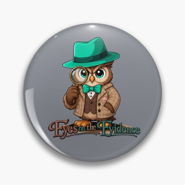 Item preview, Eyes on the Evidence | Detective Owl Graphic T-Shirt designed and sold by Aimetoi.