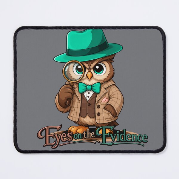 Item preview, Eyes on the Evidence | Detective Owl Graphic T-Shirt designed and sold by Aimetoi.