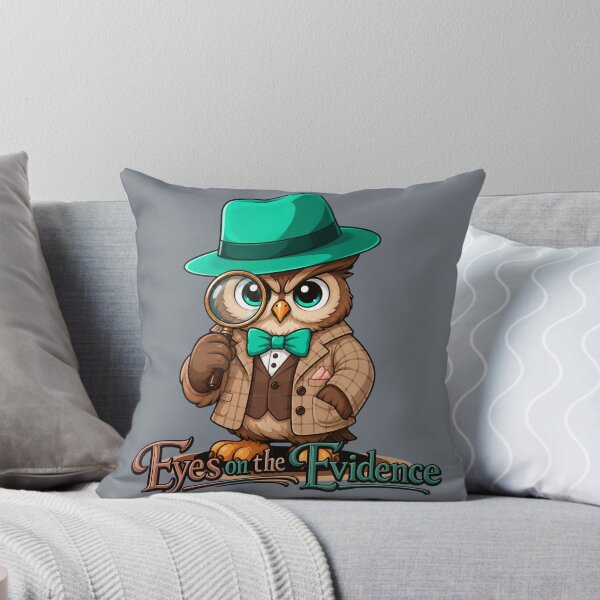 Item preview, Eyes on the Evidence | Detective Owl Graphic T-Shirt designed and sold by Aimetoi.