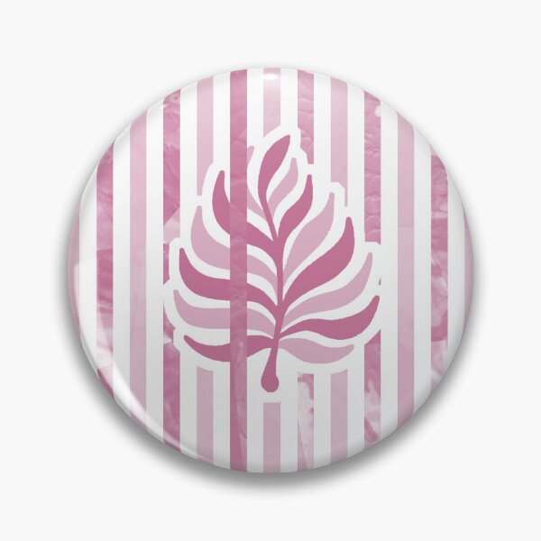 Item preview, Candy Stripe Garden - Dull Dusty Rose designed and sold by Fabricatemyart.