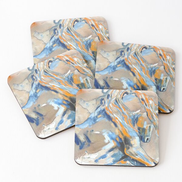 Item preview, Abstract horse designed and sold by Ela Ladwig.