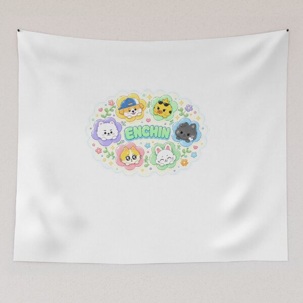 Item preview, Enhypen Enchin Flower Mascot Shirt, Cute Kpop Fan Art Tee, Engene World Tour Gift, Comfort Colors Shirt designed and sold by BerryHand.