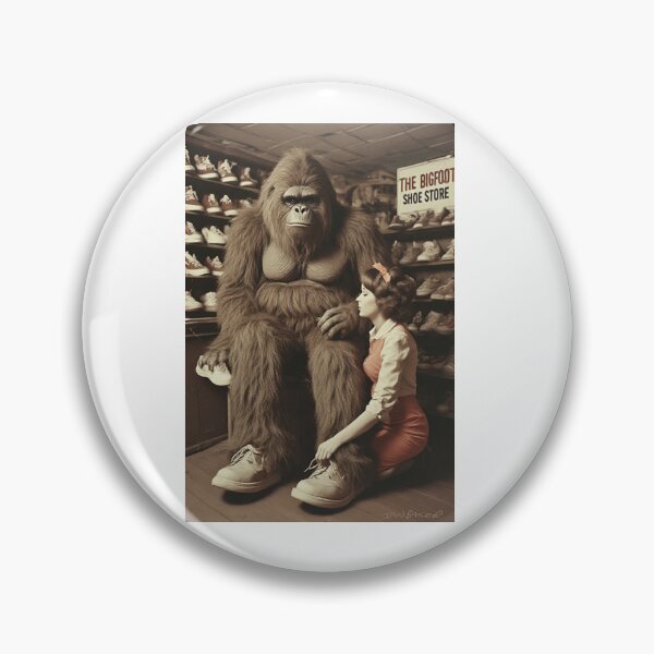 Item preview, The Bigfoot Shoe Store designed and sold by IanBakerToons.