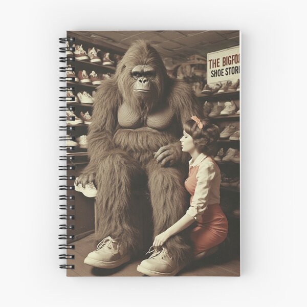 Item preview, The Bigfoot Shoe Store designed and sold by IanBakerToons.