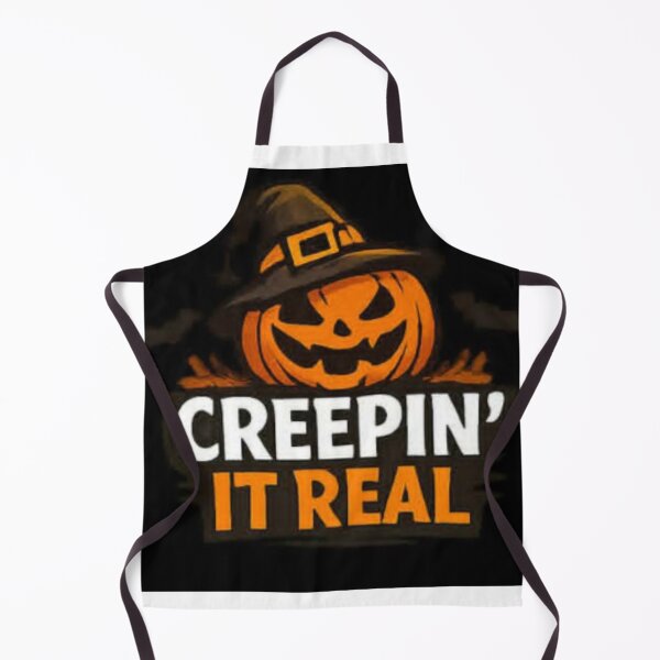 Item preview, Creepin It Real Funny Halloween Pumpkin Design designed and sold by ser-Ile.