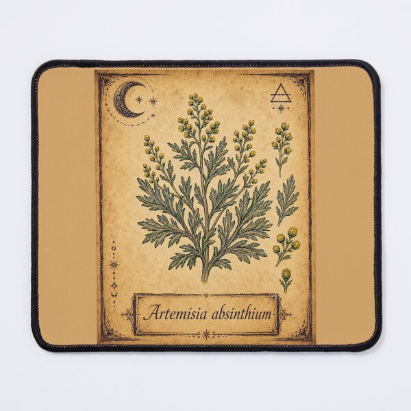 Item preview, Artemisia absinthium – Witchy Herbarium Collector’s Edition designed and sold by JOANNASKAH.