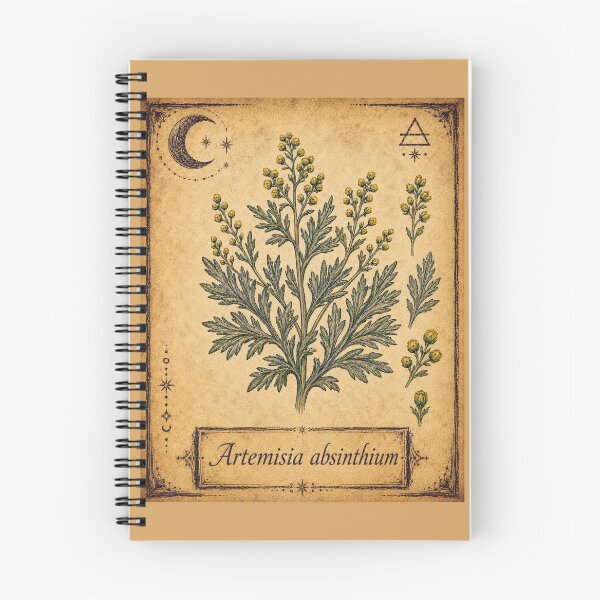 Item preview, Artemisia absinthium – Witchy Herbarium Collector’s Edition designed and sold by JOANNASKAH.