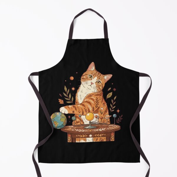 Item preview, The Center of the Universe - Vintage Orange Cat Pushing Earth designed and sold by ZUMERI.