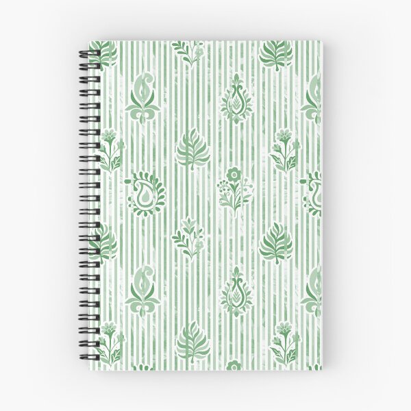 Item preview, Candy Stripe Garden - Dull Pastel Sage designed and sold by Fabricatemyart.