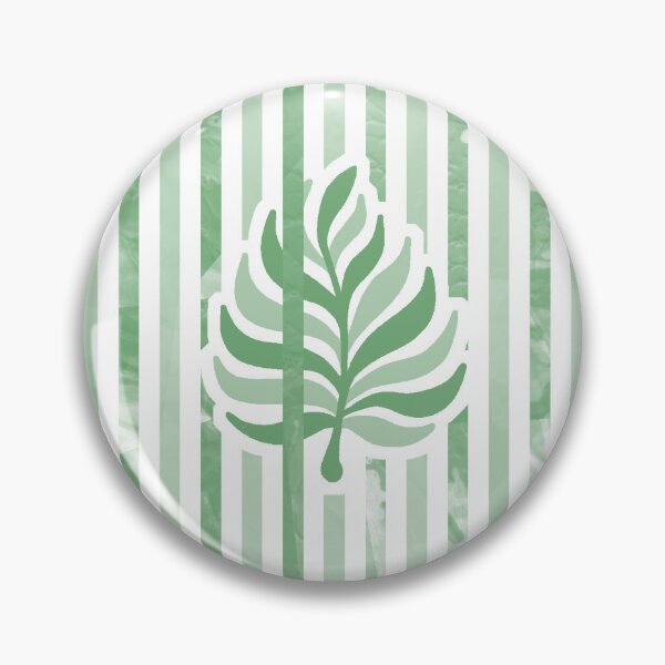 Item preview, Candy Stripe Garden - Dull Pastel Sage designed and sold by Fabricatemyart.