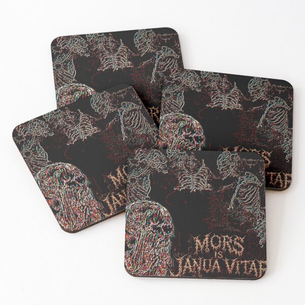 Item preview, Mors Is Janua Vitae – Deathcore Skull Art designed and sold by lusiaMaraArt.
