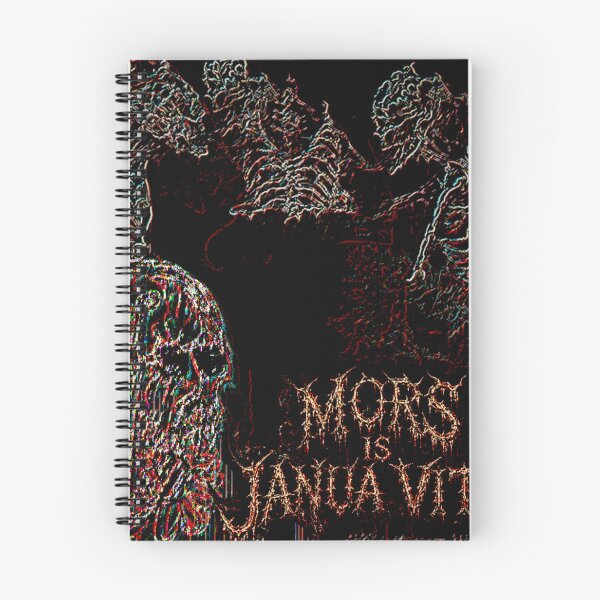 Item preview, Mors Is Janua Vitae – Deathcore Skull Art designed and sold by lusiaMaraArt.
