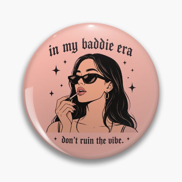 Item preview, In My Baddie Era Pink Y2K Aesthetic designed and sold by pick-o-print.