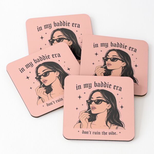 Item preview, In My Baddie Era Pink Y2K Aesthetic designed and sold by pick-o-print.