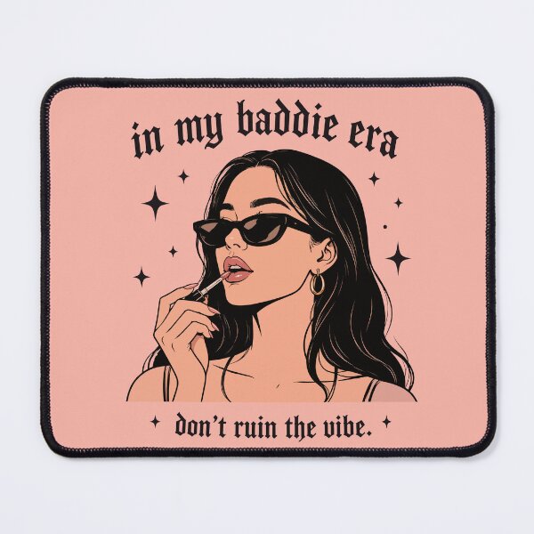 Item preview, In My Baddie Era Pink Y2K Aesthetic designed and sold by pick-o-print.