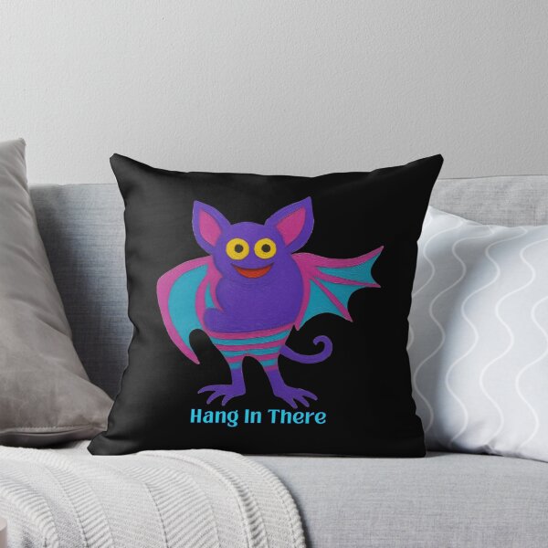 Item preview, Hang In There Bat - Cute Motivational Bat designed and sold by PatykArt.