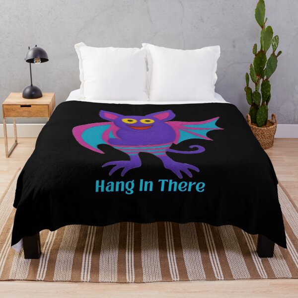 Item preview, Hang In There Bat - Cute Motivational Bat designed and sold by PatykArt.