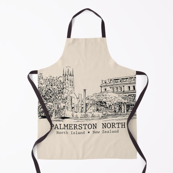 Item preview, Palmerston North NZ - Vintage Ink Cityscape designed and sold by Lakeric.