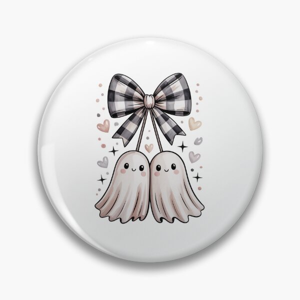 Item preview, Ghosts with Gingham Bow designed and sold by jkrphoto.