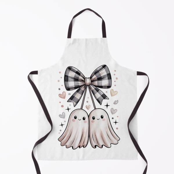 Item preview, Ghosts with Gingham Bow designed and sold by jkrphoto.
