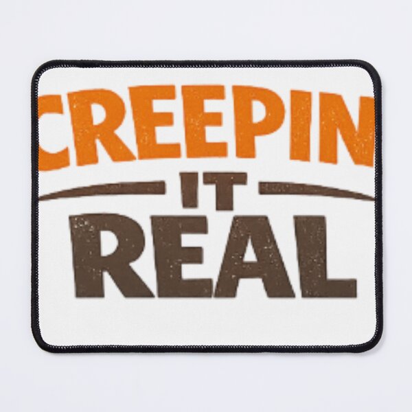 Item preview, Creepin It Real Funny Halloween Pumpkin Design designed and sold by ser-Ile.